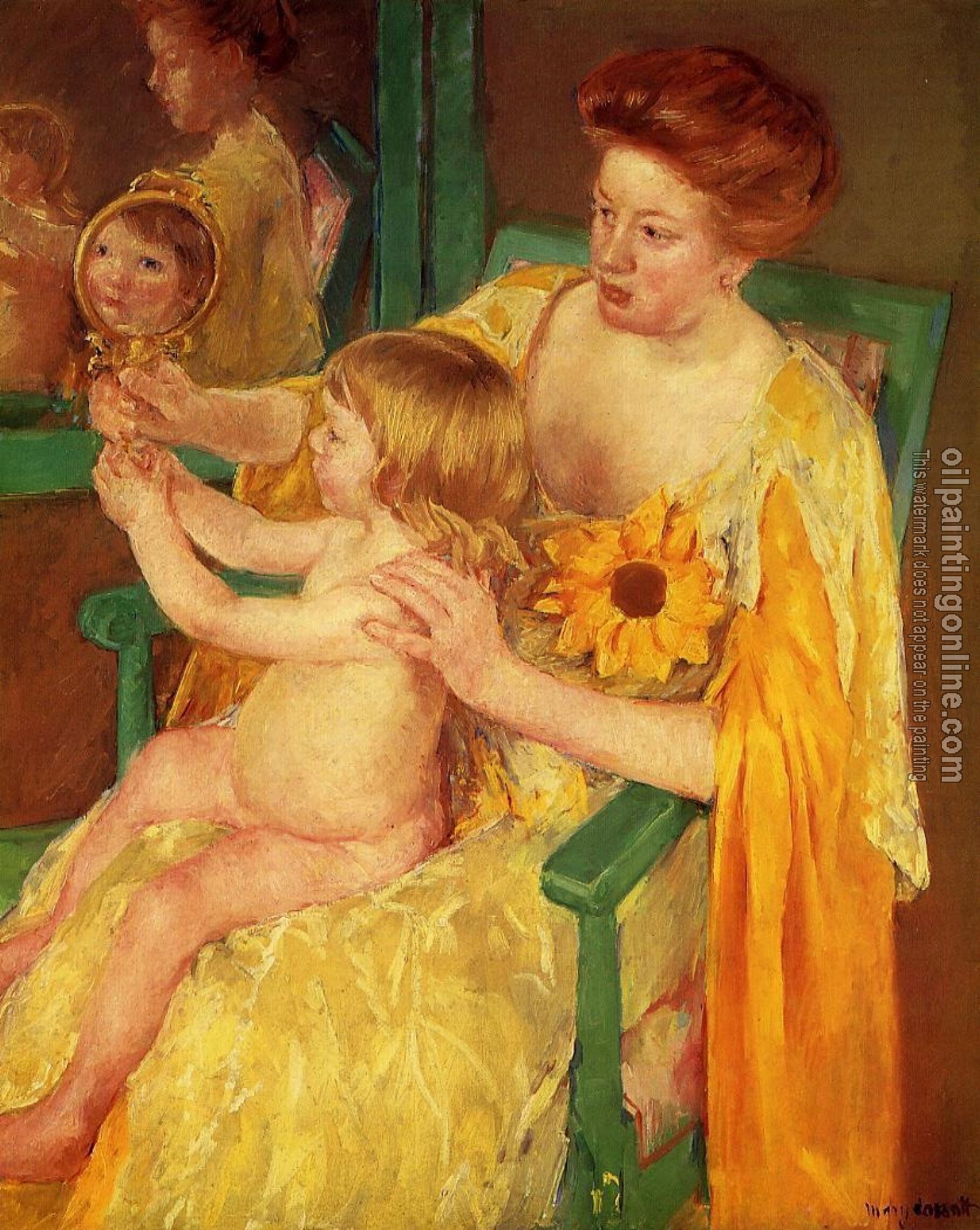 Cassatt, Mary - The Mirror